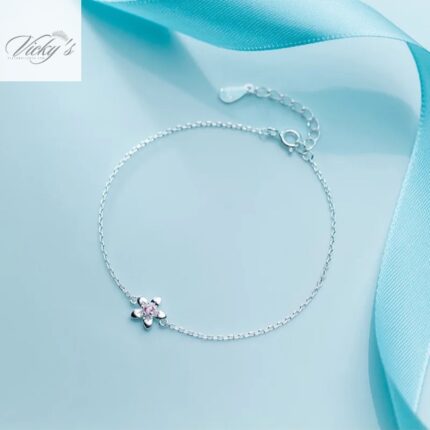 pulsera de flores