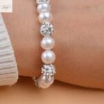 pulsera  simple de perlas